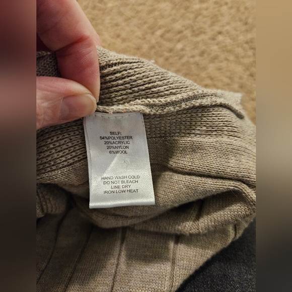 Promesa Sweet Simplicity Rib-Knit Midi Sweater Skirt In Heather Grey, Size Small - Picture 6 of 7